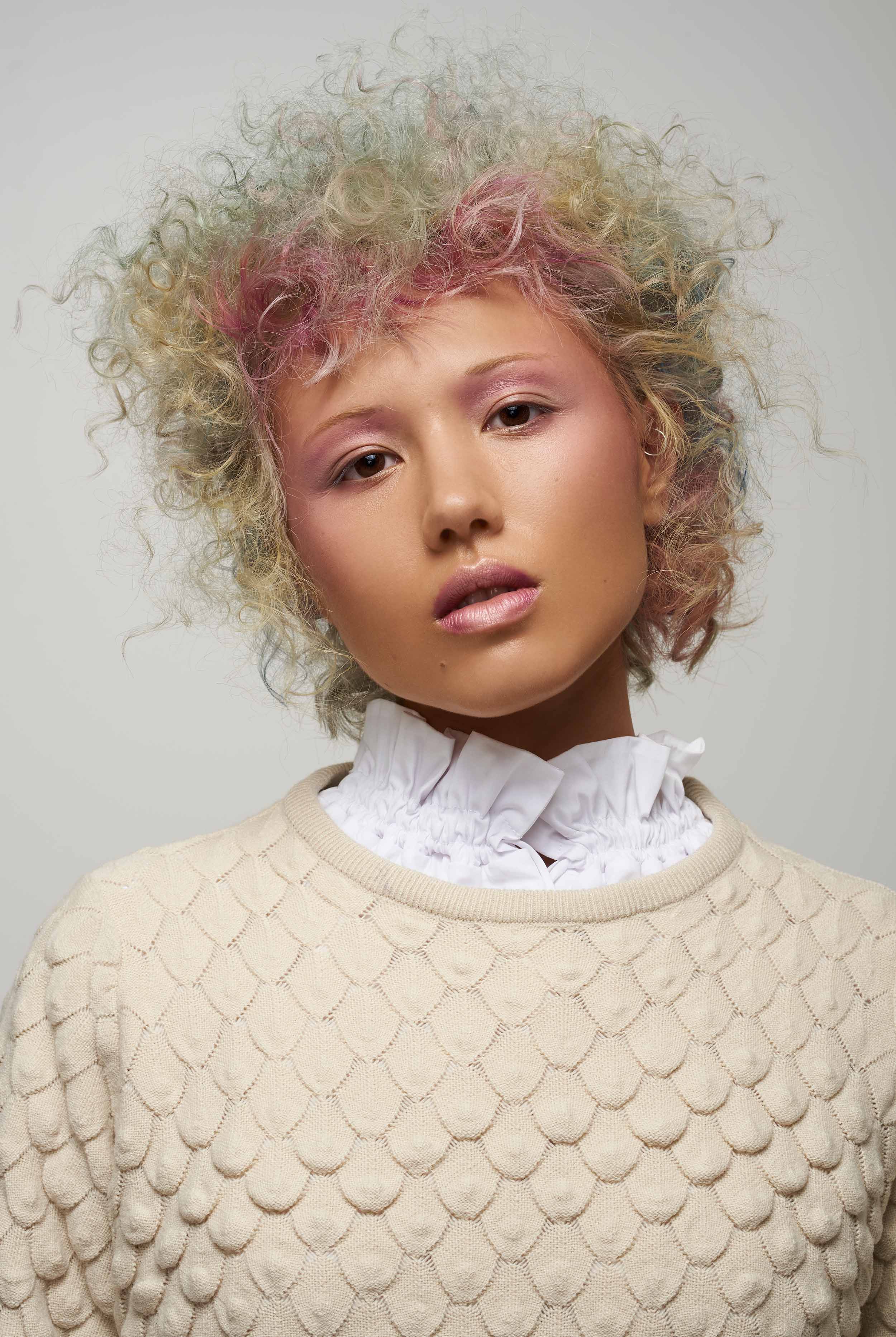 Hair photography for Ivonne Martens - creative hairstyling with artistic vision and innovative techniques